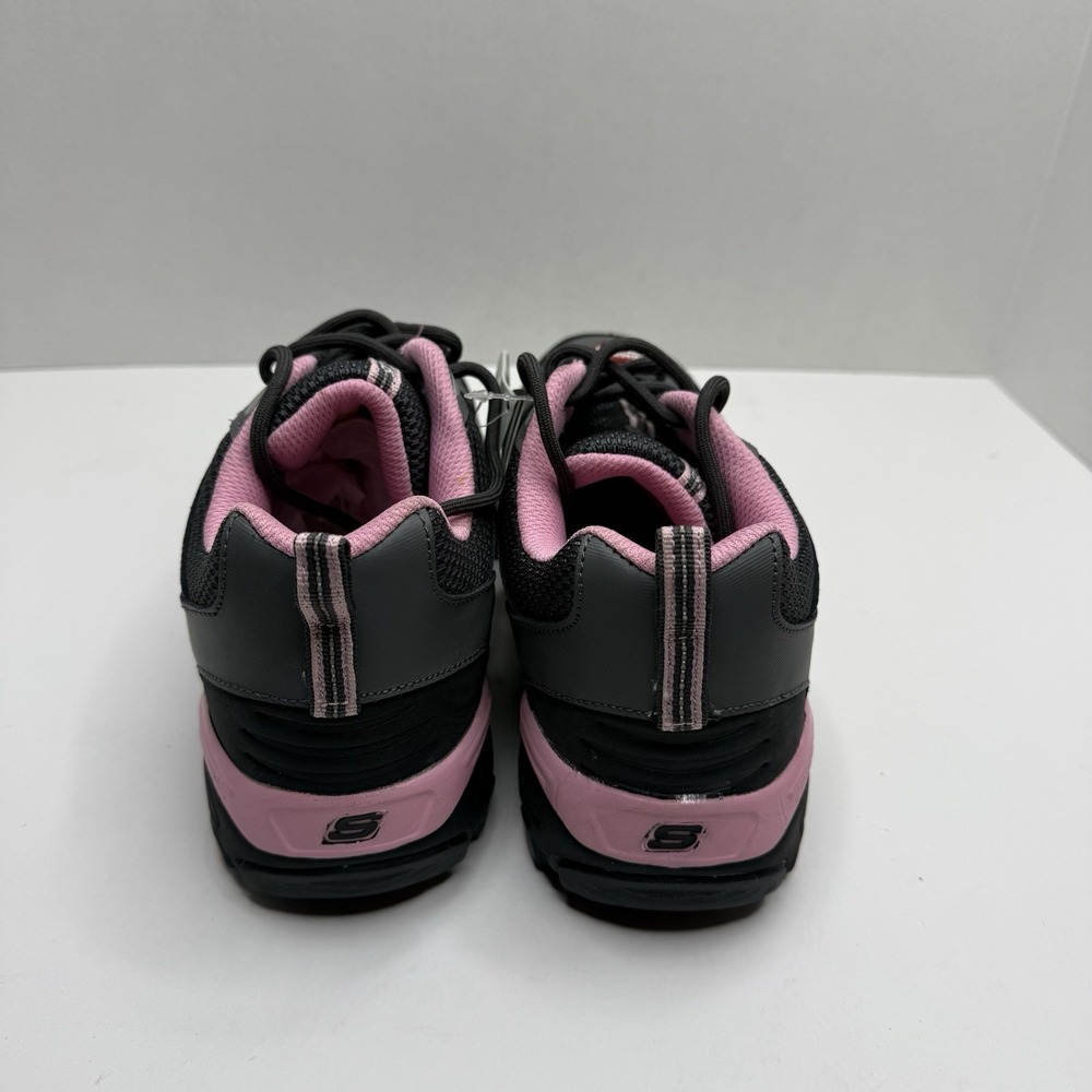 Skechers Work DLites SR Tottle Comp Toe Slip Resistant Shoes Womens 9 76528/GYPK - Picture 6 of 9